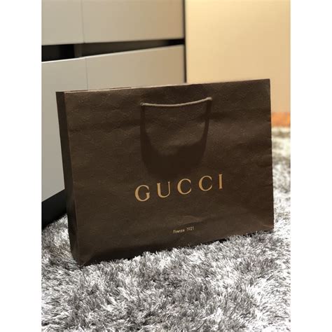 gucci paper bag authenticity